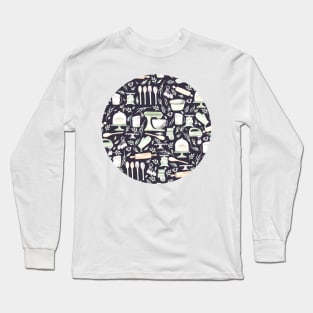 I Love to Bake | Pattern Long Sleeve T-Shirt